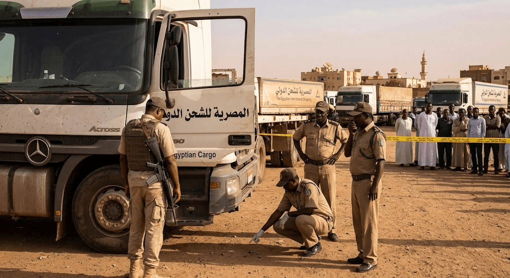 Tragedy in Khartoum: Armed Gunman Attacks Egyptian Truck Drivers, Leaving 2 Dead and 1 Injured Tragedy in Khartoum: Armed Gunman Attacks Egyptian Truck Drivers, Leaving 2 Dead and 1 Injured