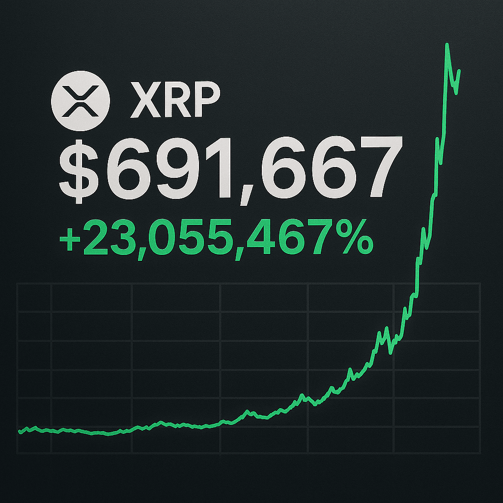 XRP PRICE DISPLAYED AT $691,667 PER TOKEN IN SHOCKING MARKET TRACKER GLITCH — INVESTORS LEFT STUNNED AS DATA SHOWS ASTRONOMICAL VALUE XRP PRICE DISPLAYED AT $691,667 PER TOKEN IN SHOCKING MARKET TRACKER GLITCH — INVESTORS LEFT STUNNED AS DATA SHOWS ASTRONOMICAL VALUE