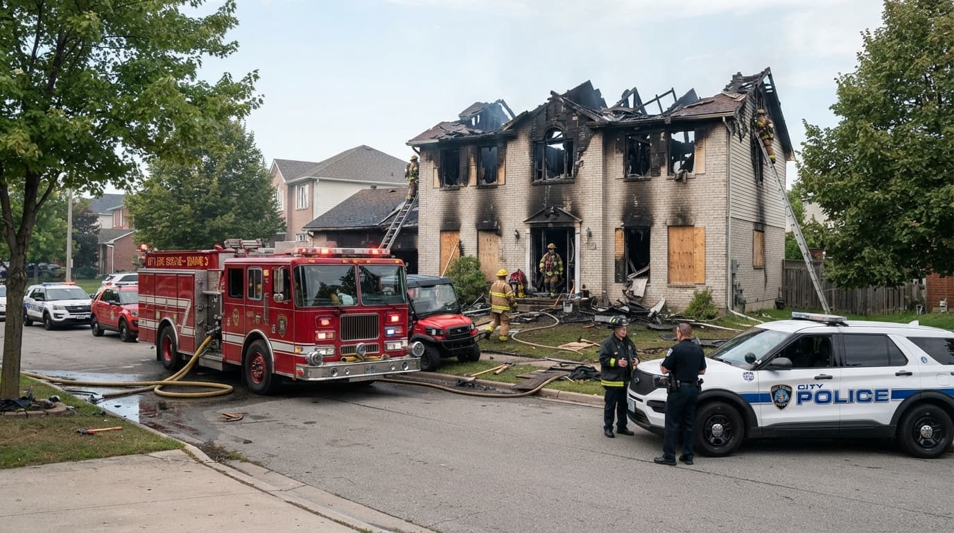 Three Children Die in Romanian House Fire: Fatal Blaze Sweeps Through Residential Home Three Children Die in Romanian House Fire: Fatal Blaze Sweeps Through Residential Home