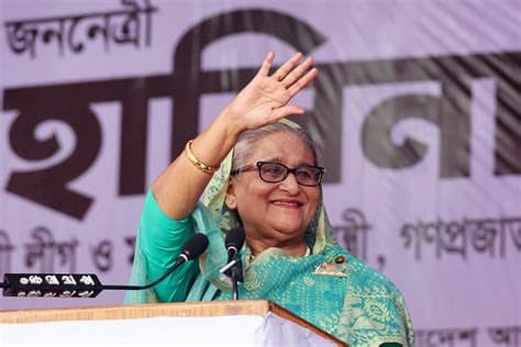 Bangladesh Ex-PM Hasina Says Ban on Her Party Should Be Lifted Bangladesh Ex-PM Hasina Says Ban on Her Party Should Be Lifted