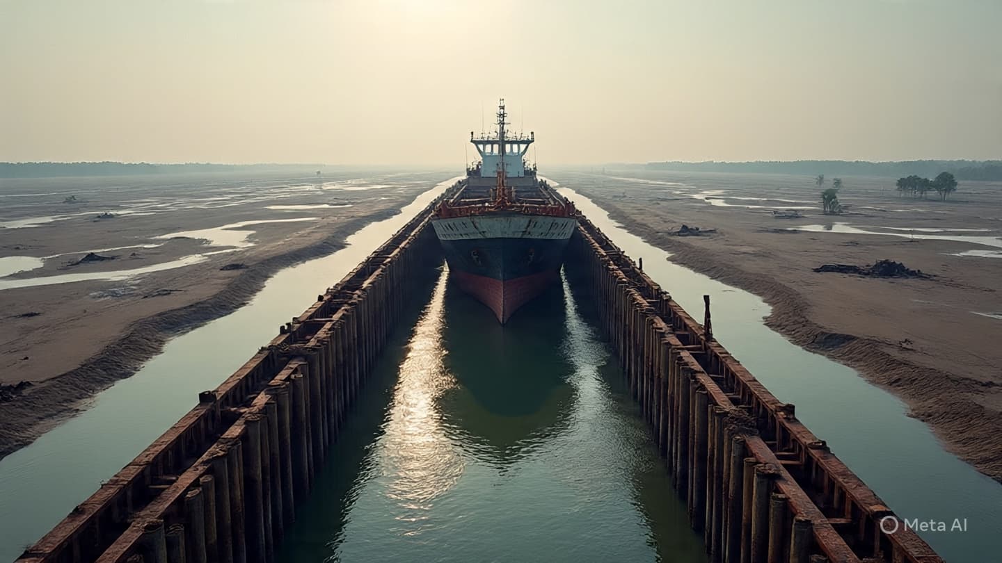 When the Hull Meets the Silt: A Narrative of Commerce Stalled by the Shore When the Hull Meets the Silt: A Narrative of Commerce Stalled by the Shore