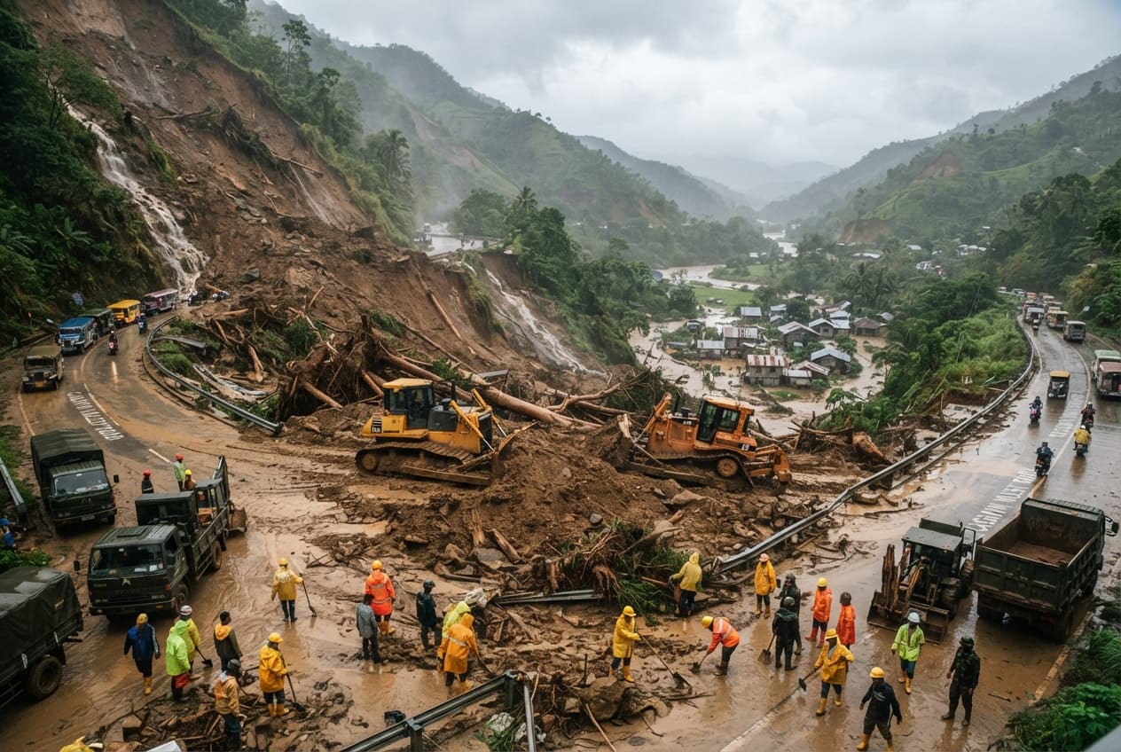 Monsoon Rains Trigger Disasters: Luzon Communities Face Deadly Flash Floods And Destructive Mountain Landslides Monsoon Rains Trigger Disasters: Luzon Communities Face Deadly Flash Floods And Destructive Mountain Landslides