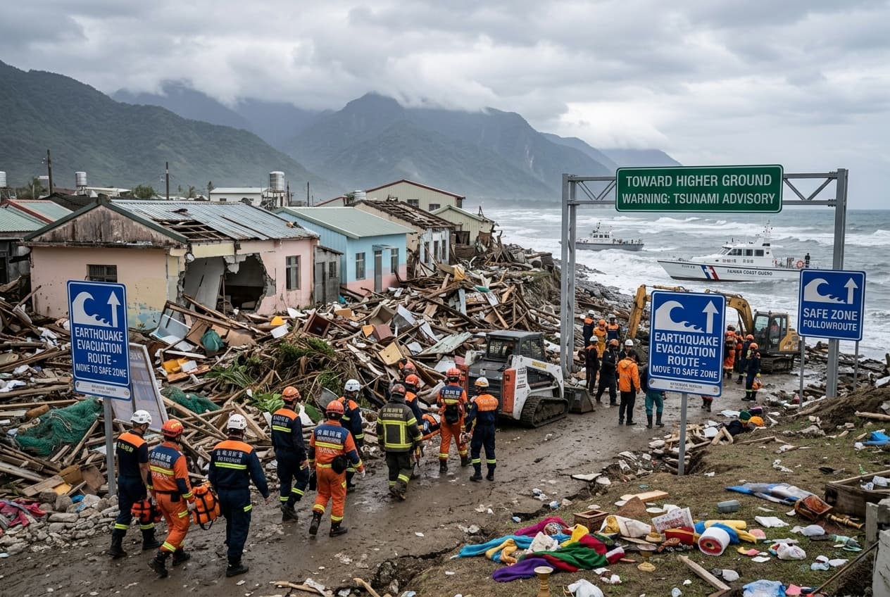 Typhoon Champi Coastal Surge Hits Taiwan, Leaves One Dead, Nearly 100 Injured Across Island Typhoon Champi Coastal Surge Hits Taiwan, Leaves One Dead, Nearly 100 Injured Across Island
