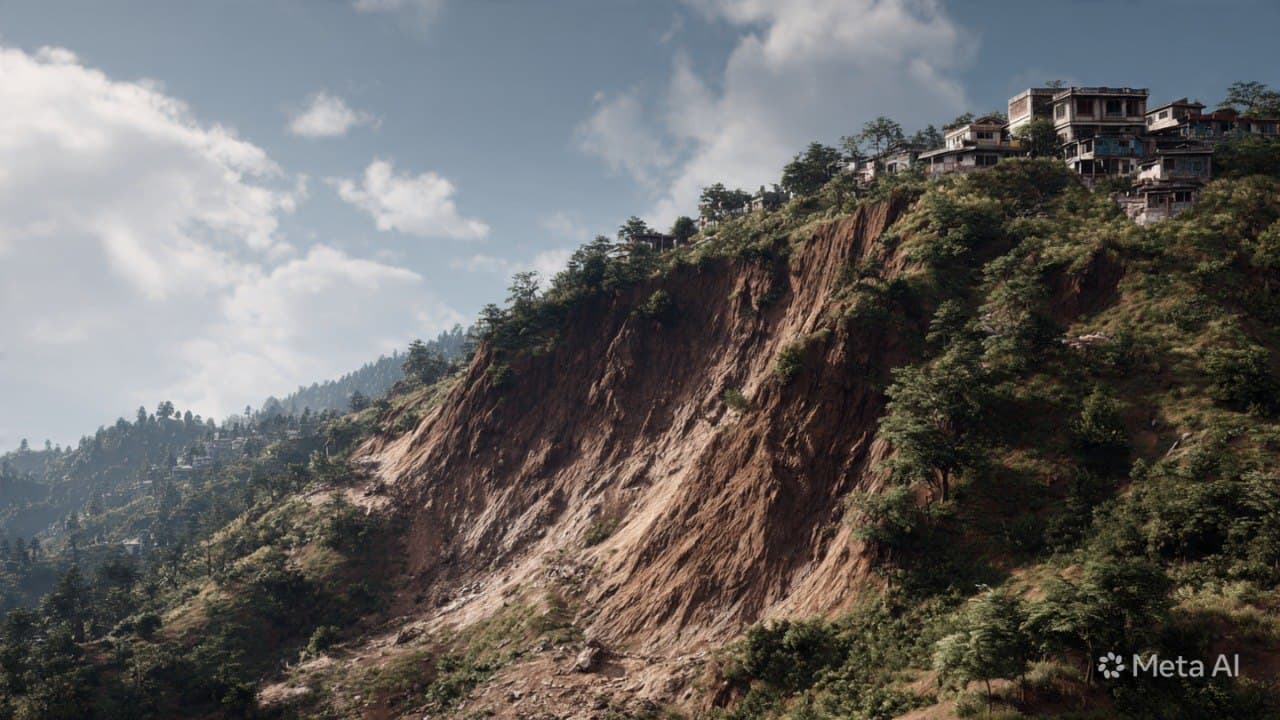 When the Mountain Sips the Sky: Reflections on Earth Shifting Under Torrential Clouds When the Mountain Sips the Sky: Reflections on Earth Shifting Under Torrential Clouds
