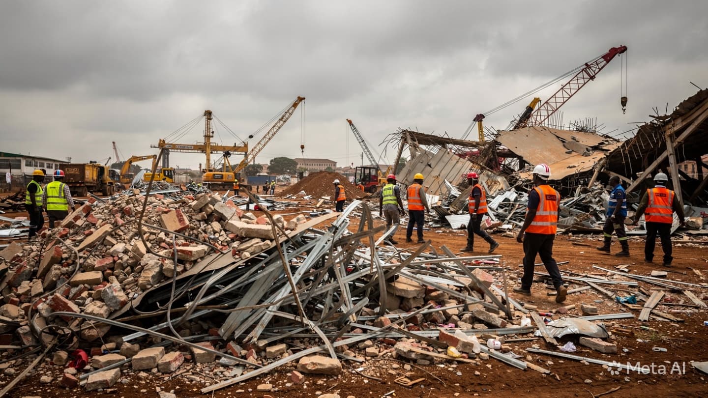 Two Dead in Nairobi: Structural Collapse of Renovated Building Sparks Investigation Into Construction Safety Two Dead in Nairobi: Structural Collapse of Renovated Building Sparks Investigation Into Construction Safety