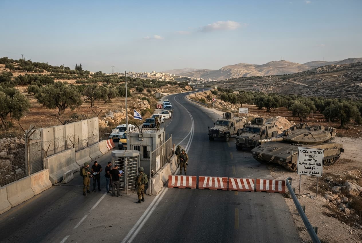 West Bank Security Crisis: Stabbing Attack Leaves Israeli Citizen Injured Near Nablus Outpost West Bank Security Crisis: Stabbing Attack Leaves Israeli Citizen Injured Near Nablus Outpost