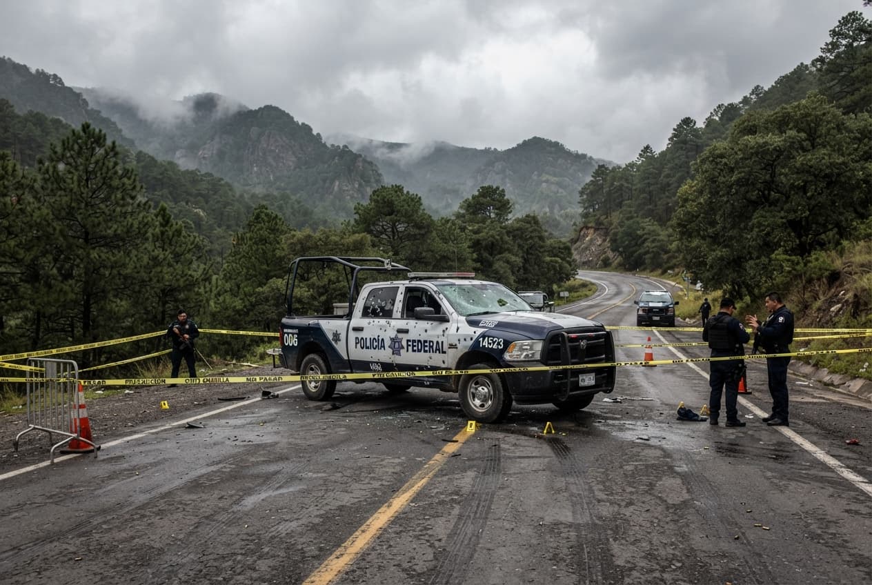 Regional Cartel Ambush Halts Traffic: Five Dead After Heavy Gunfire Erupts in Michoacán Regional Cartel Ambush Halts Traffic: Five Dead After Heavy Gunfire Erupts in Michoacán