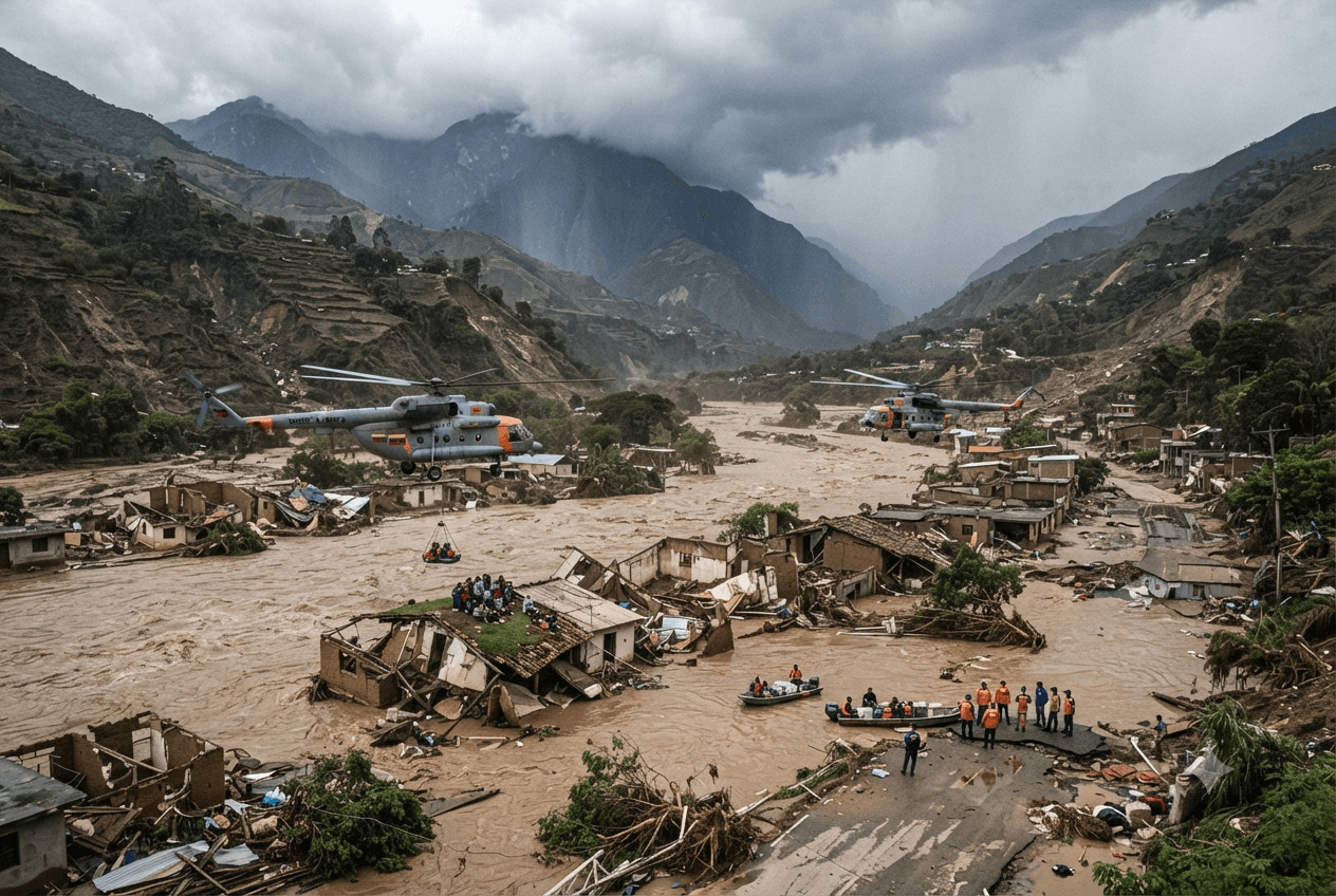 Mountain Torrent Disaster: Flash Floods Triggered by Heavy Rains Claim Eight Lives in Mérida Mountain Torrent Disaster: Flash Floods Triggered by Heavy Rains Claim Eight Lives in Mérida
