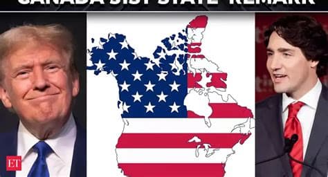Trump says Canada will become 51st state “because that’s the only way it works” Trump says Canada will become 51st state “because that’s the only way it works”