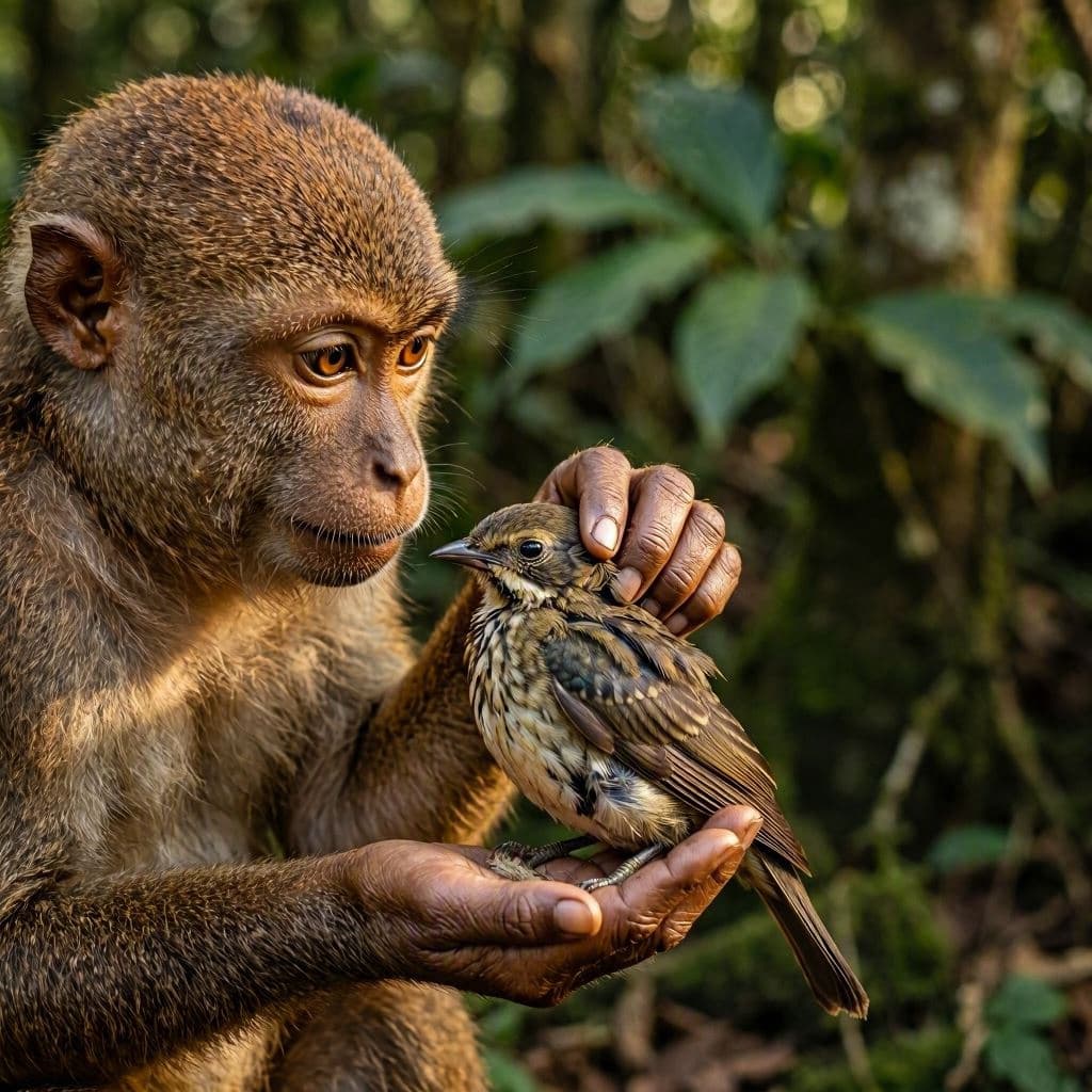 Study Finds Widespread Primate Interactions With Other Species Study Finds Widespread Primate Interactions With Other Species