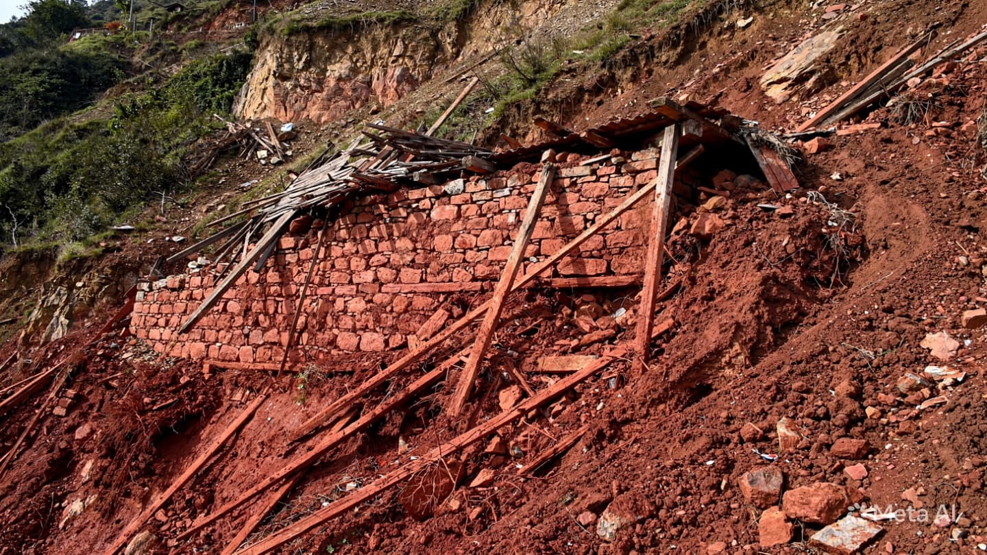 Fatal Pokhara Landslide: Heavy Pre-Monsoon Rains Trigger Sudden Hillside Collapse On Residential Home Fatal Pokhara Landslide: Heavy Pre-Monsoon Rains Trigger Sudden Hillside Collapse On Residential Home