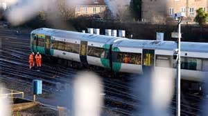 Train Derails in East Sussex, UK, With People Urged to Avoid the Area Train Derails in East Sussex, UK, With People Urged to Avoid the Area