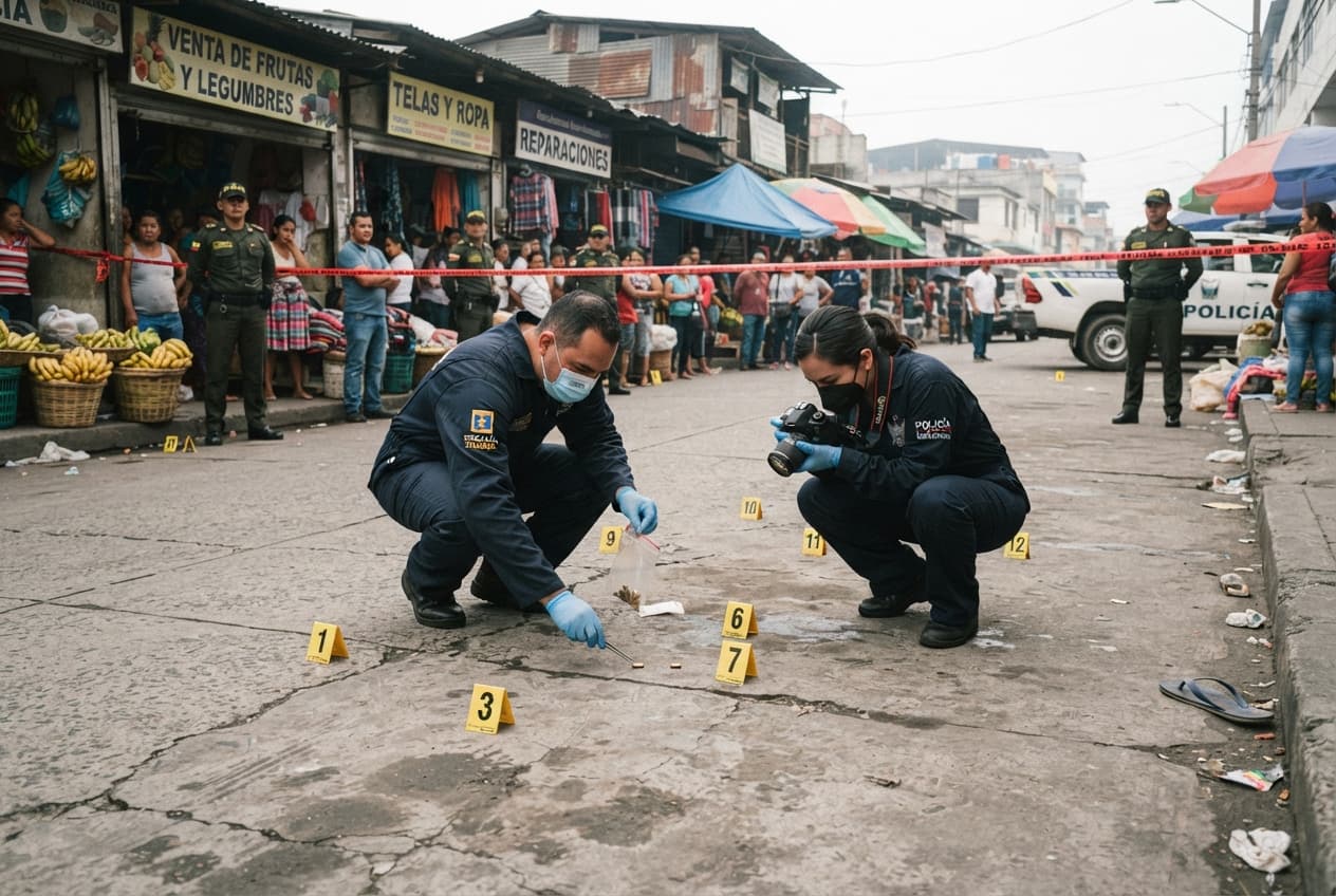 Commercial Sector Assault: Two Dead and Three Wounded Following Armed Attack in Guayaquil Marketplace Commercial Sector Assault: Two Dead and Three Wounded Following Armed Attack in Guayaquil Marketplace