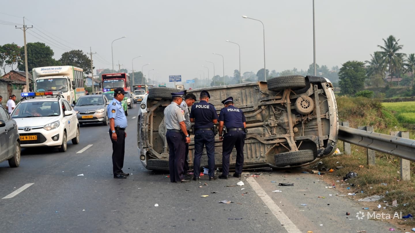 Kailali School Accident: Fourteen Injured After Auto-Rickshaw Carrying Students Overturns In District Kailali School Accident: Fourteen Injured After Auto-Rickshaw Carrying Students Overturns In District