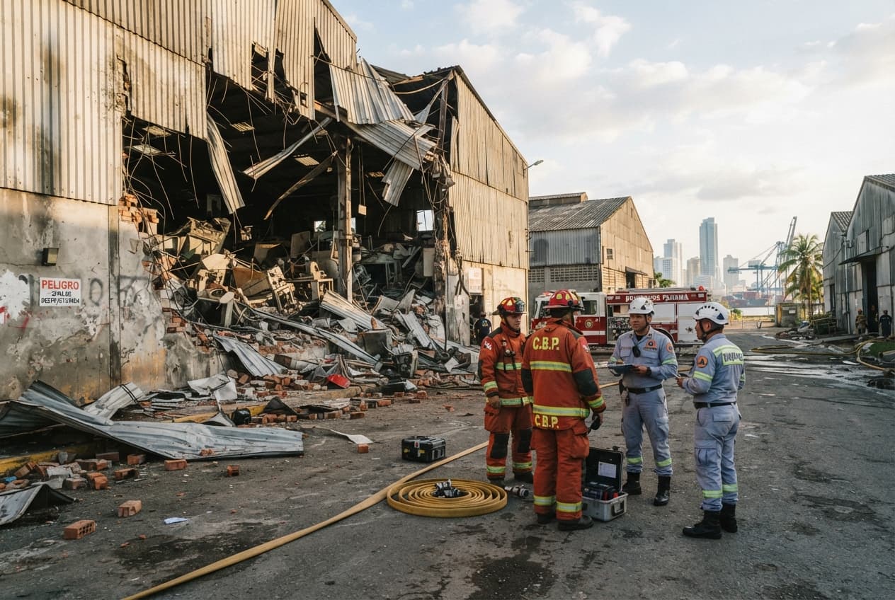 Manufacturing Plant Explosion: Panama City Industrial Accident Leaves Two Dead at Scene Manufacturing Plant Explosion: Panama City Industrial Accident Leaves Two Dead at Scene