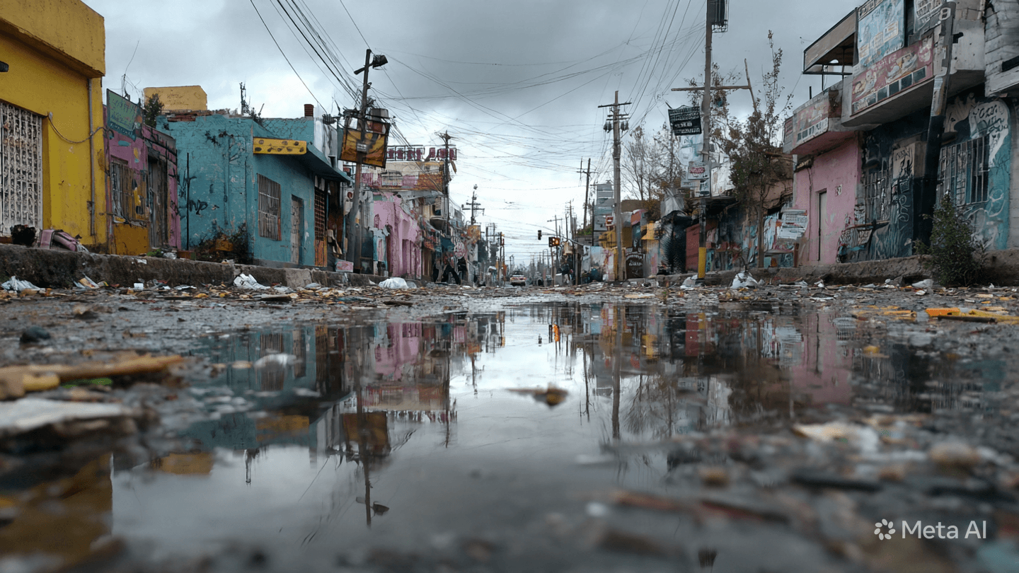 When The Heavens Release Their Burden: The Slow Transformation Of Streets Into Rushing Rivers When The Heavens Release Their Burden: The Slow Transformation Of Streets Into Rushing Rivers