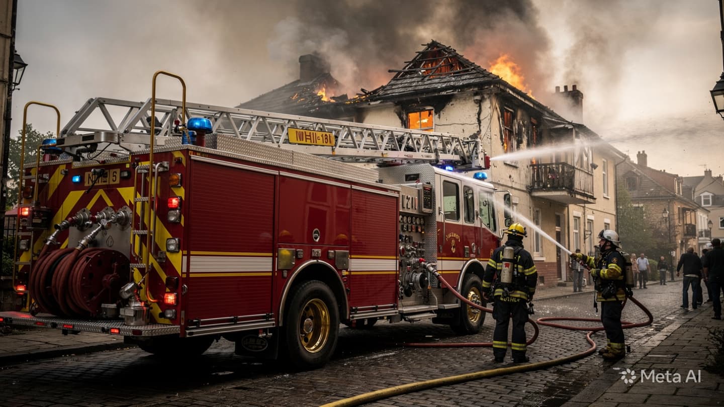 Fatal Residential Fire, Tangerang: Elderly Resident Dies After Being Trapped Inside Burning Home Fatal Residential Fire, Tangerang: Elderly Resident Dies After Being Trapped Inside Burning Home