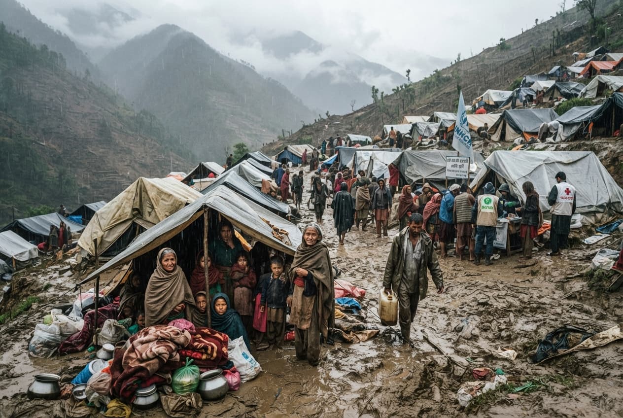 Northern Pakistan Flood Disaster: Raging Flash Floods Sweep Through Mountain Valleys Leaving Fourteen Dead Northern Pakistan Flood Disaster: Raging Flash Floods Sweep Through Mountain Valleys Leaving Fourteen Dead