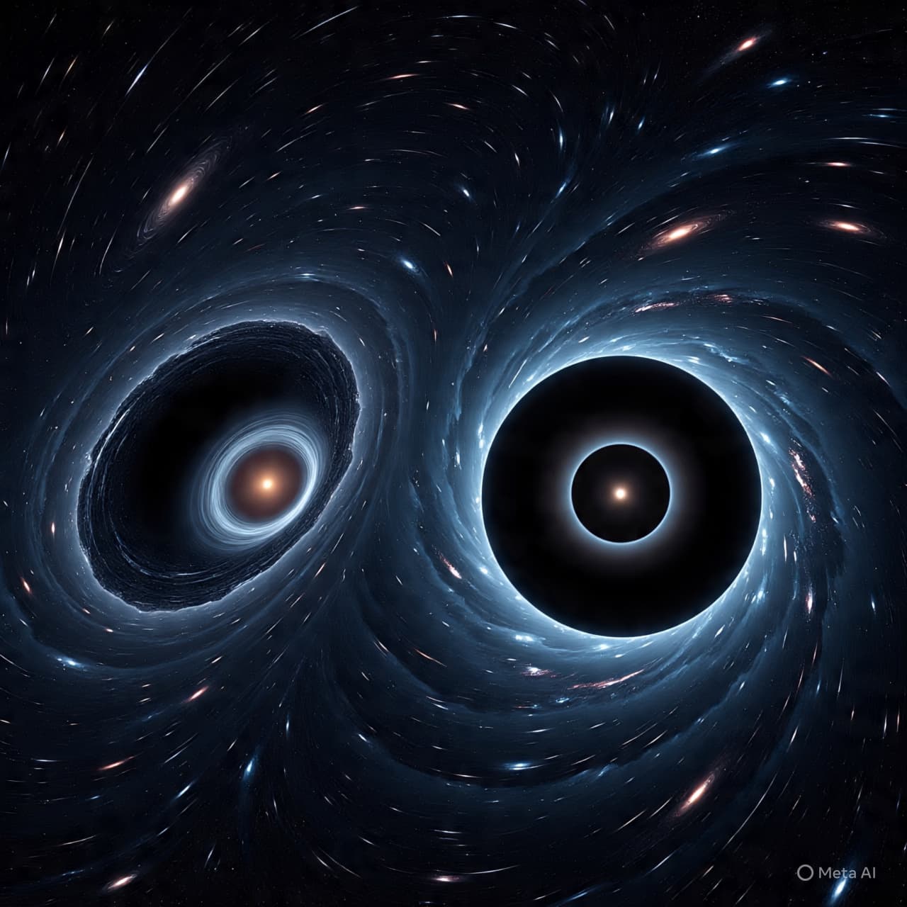 What Happens When Two Black Holes Become One? What Happens When Two Black Holes Become One?