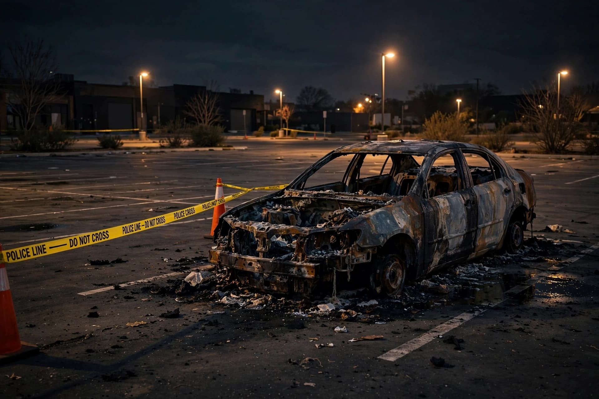 Two names, two burning vehicles, and questions that remain Two names, two burning vehicles, and questions that remain