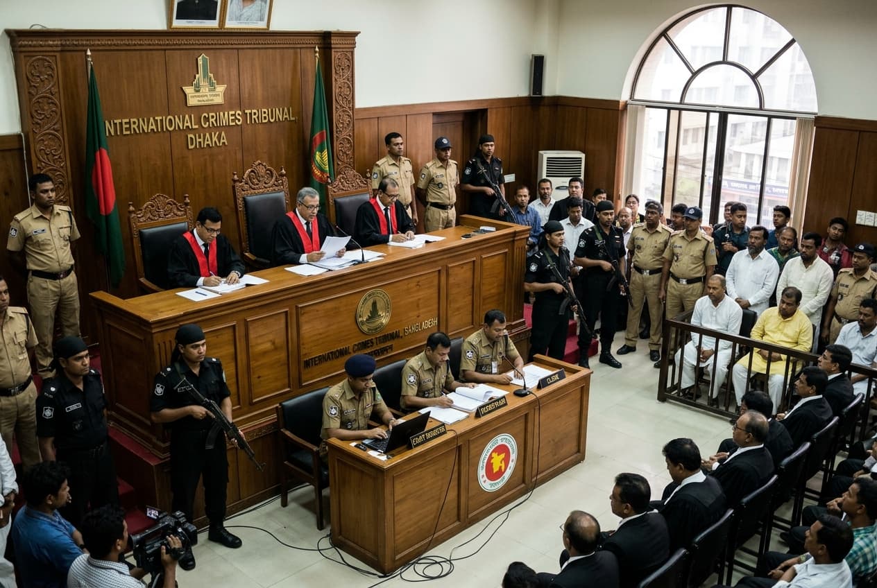 Bangladesh Tribunal Hands Death Sentence To Former Official, Crimes Against Humanity Proven, Courtroom Erupts Bangladesh Tribunal Hands Death Sentence To Former Official, Crimes Against Humanity Proven, Courtroom Erupts
