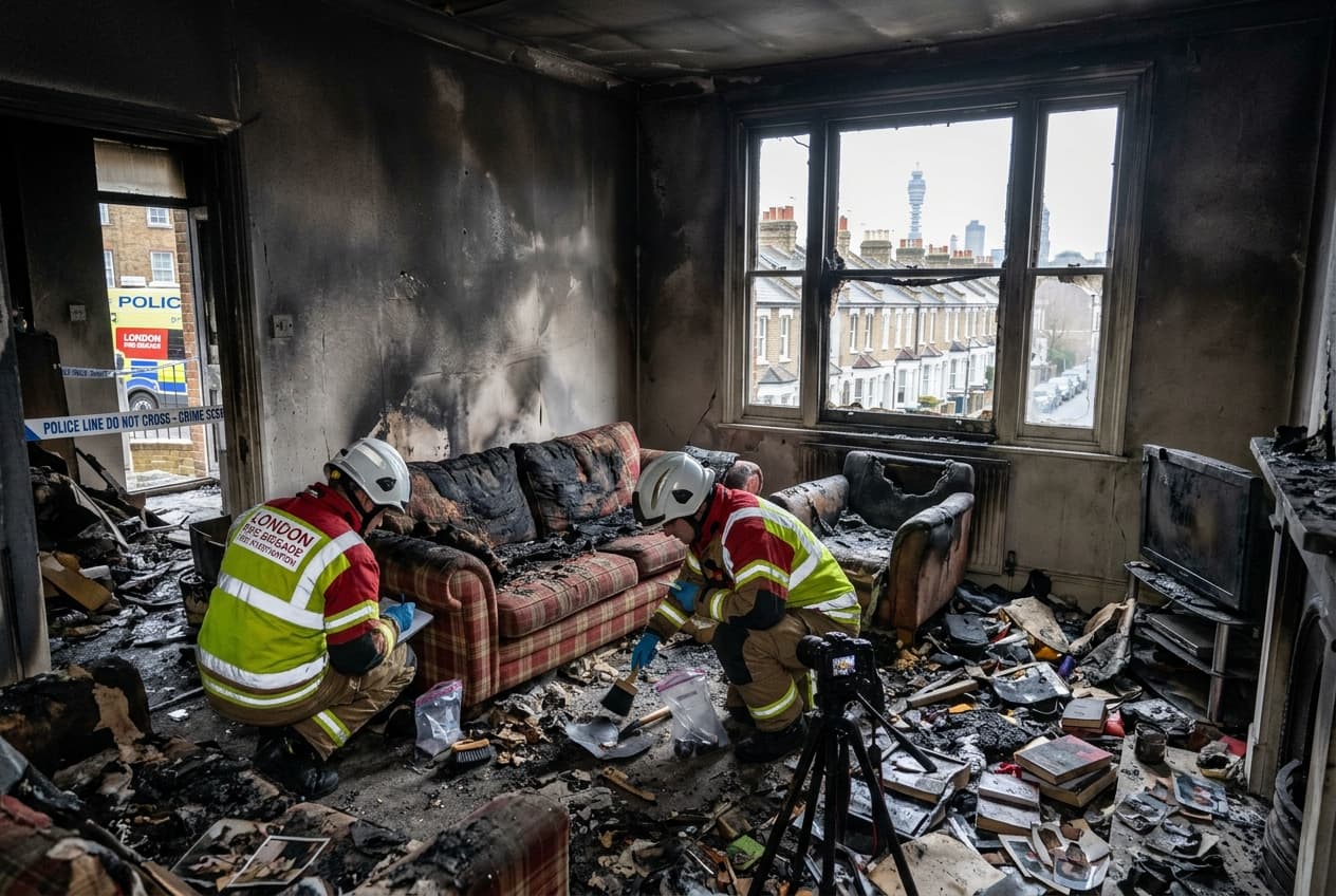 Fire Trap in South London: Apartment Inferno Kills One, Hospitalizes Two, Forces Building Evacuation Fire Trap in South London: Apartment Inferno Kills One, Hospitalizes Two, Forces Building Evacuation