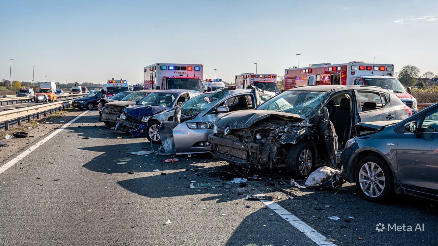 Istanbul Highway Tragedy: Three Dead After Massive Multi-Vehicle Pile-up On The Busy TEM Road Istanbul Highway Tragedy: Three Dead After Massive Multi-Vehicle Pile-up On The Busy TEM Road