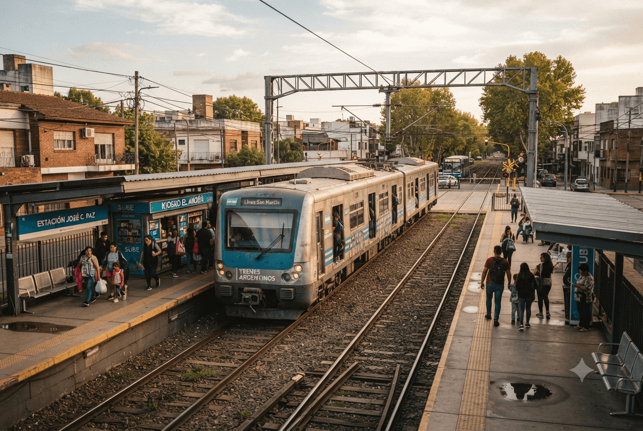 Suburban Train Crash: Illegal Track Crossing Results in One Fatal Pedestrian Accident in Buenos Aires Suburban Train Crash: Illegal Track Crossing Results in One Fatal Pedestrian Accident in Buenos Aires