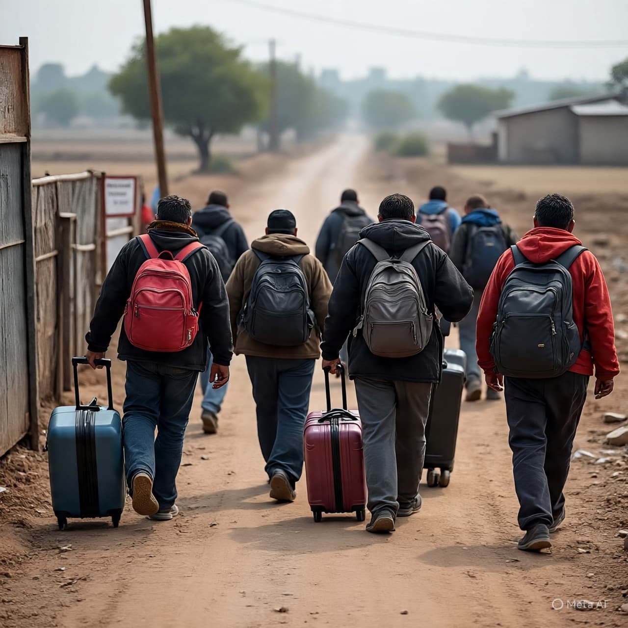 Fleeing the Fighting, Arriving to Uncertainty Fleeing the Fighting, Arriving to Uncertainty