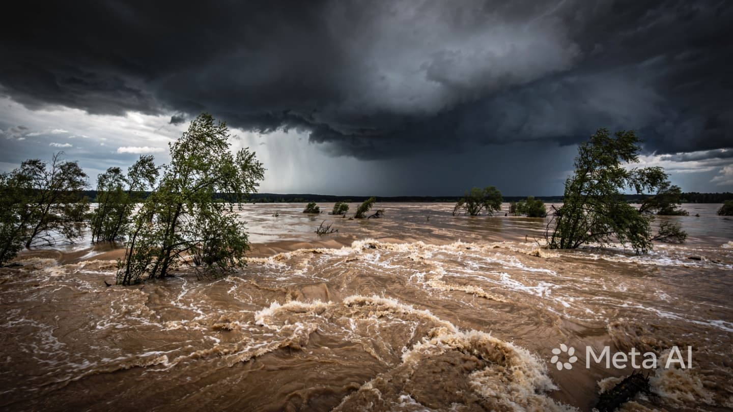 When the Dry Earth Weeps in Torrents, Tracing the Path of a Sudden Inland Tide When the Dry Earth Weeps in Torrents, Tracing the Path of a Sudden Inland Tide