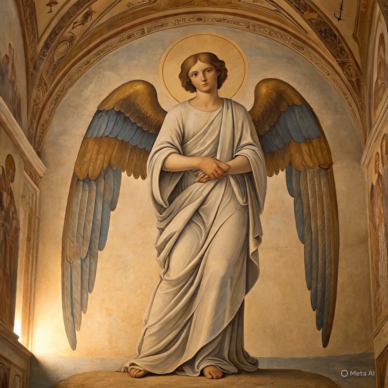 When Wings and Power Blur: The Cherub That Whispered of Modern Faces When Wings and Power Blur: The Cherub That Whispered of Modern Faces