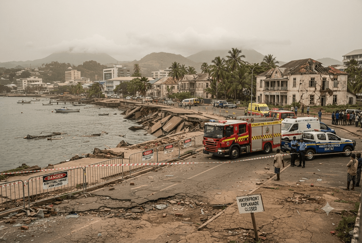 New Caledonia Earthquake: Fatalities Confirmed After Strong 6.3 Magnitude Tremor Struck The Coastal Region New Caledonia Earthquake: Fatalities Confirmed After Strong 6.3 Magnitude Tremor Struck The Coastal Region
