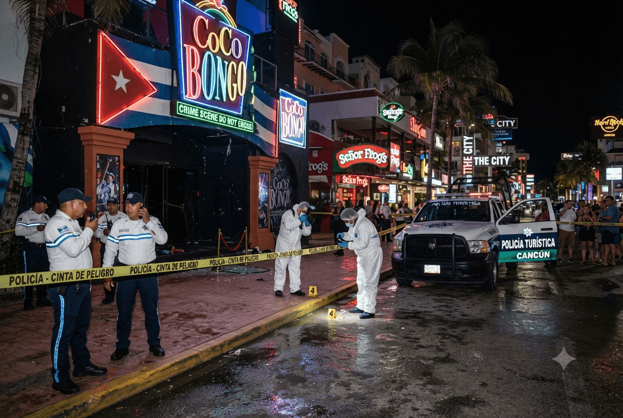 Nightclub Shooting: Late-Night Attack Outside Cancún Venue Leaves Three Foreign Tourists Dead Nightclub Shooting: Late-Night Attack Outside Cancún Venue Leaves Three Foreign Tourists Dead