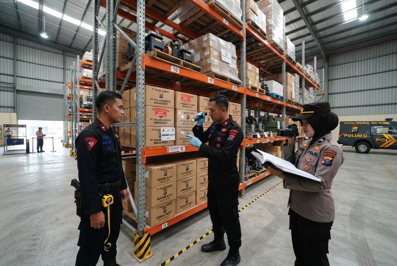Maluku Security Breach: Three Arrested Following Disappearance of 331 Kilograms of Mercury Maluku Security Breach: Three Arrested Following Disappearance of 331 Kilograms of Mercury