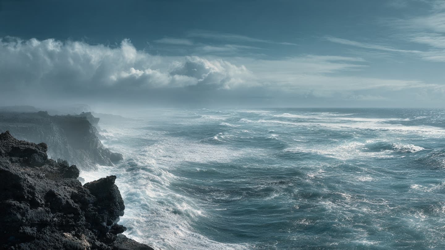 Where Ocean Meets Stone: Deep Whispers of the Rising Atlantic Swell at Dawn Where Ocean Meets Stone: Deep Whispers of the Rising Atlantic Swell at Dawn
