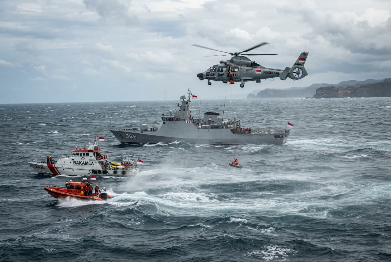 Maritime Tragedy In Indonesia: Recovery Operations Locate More Victims Following Ferry Sinking Maritime Tragedy In Indonesia: Recovery Operations Locate More Victims Following Ferry Sinking