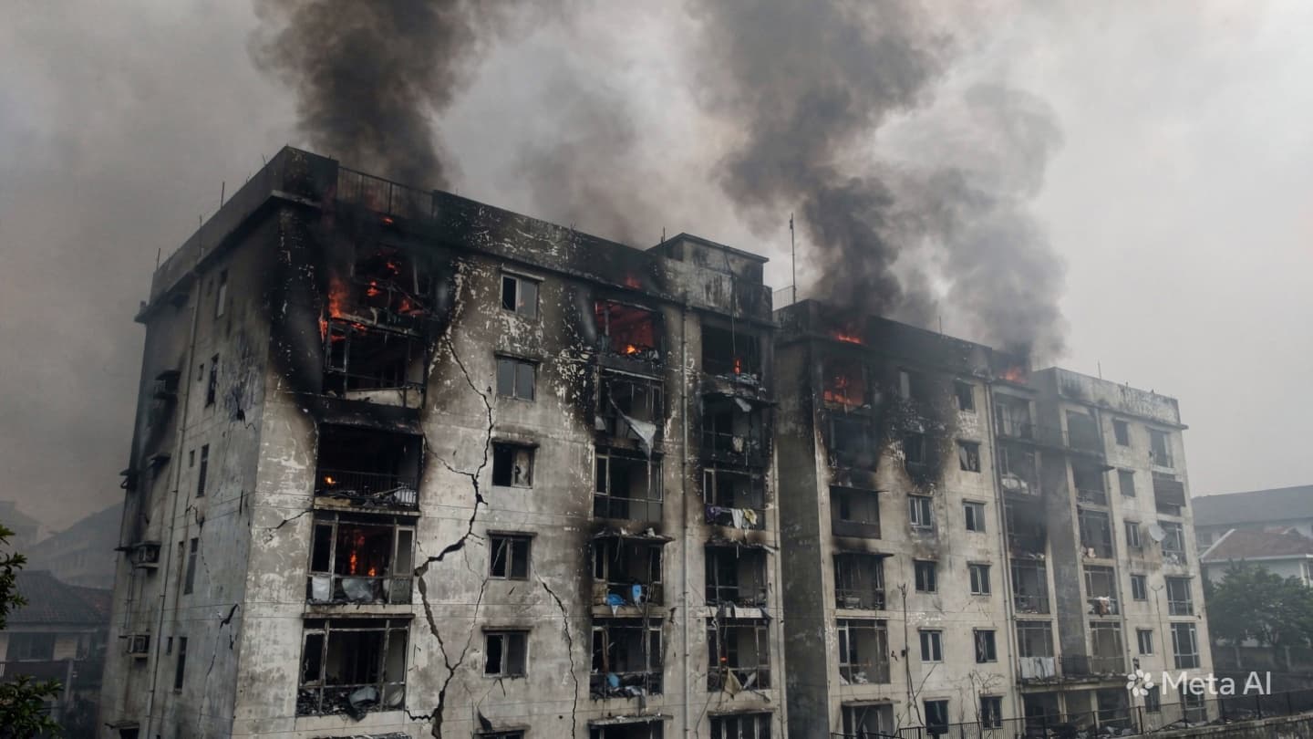 Fatal Jakarta Blaze: Five Confirmed Dead After Apartment Fire Sweeps Through Building Today Fatal Jakarta Blaze: Five Confirmed Dead After Apartment Fire Sweeps Through Building Today