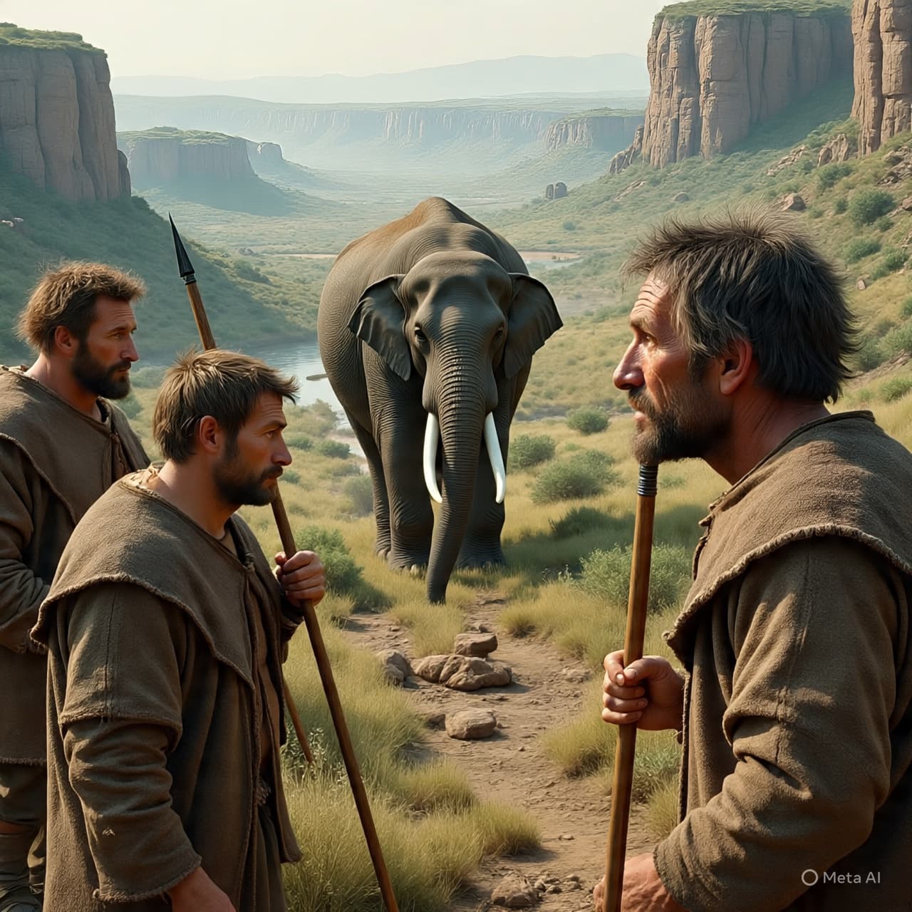 When Humans Faced Giants: Echoes of a Hunt Preserved in Stone and Bone When Humans Faced Giants: Echoes of a Hunt Preserved in Stone and Bone