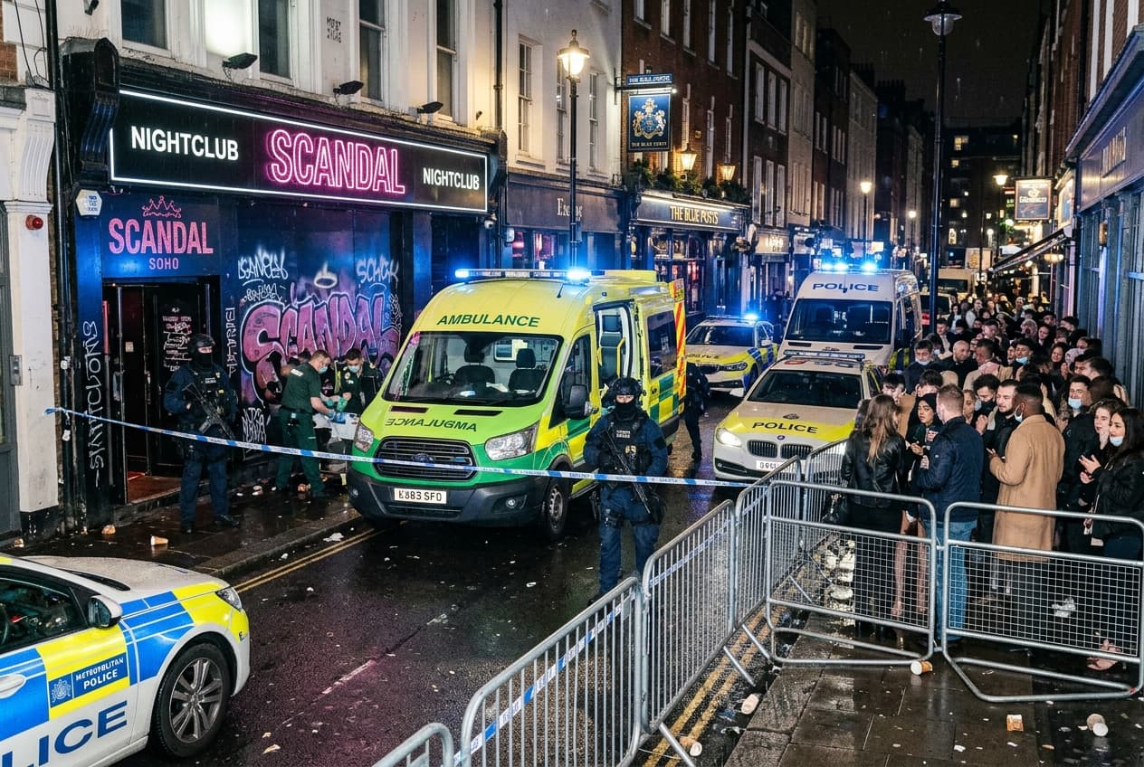 Shooting Outside Nightclub In Central London Leaves One Dead And Three People Injured Shooting Outside Nightclub In Central London Leaves One Dead And Three People Injured