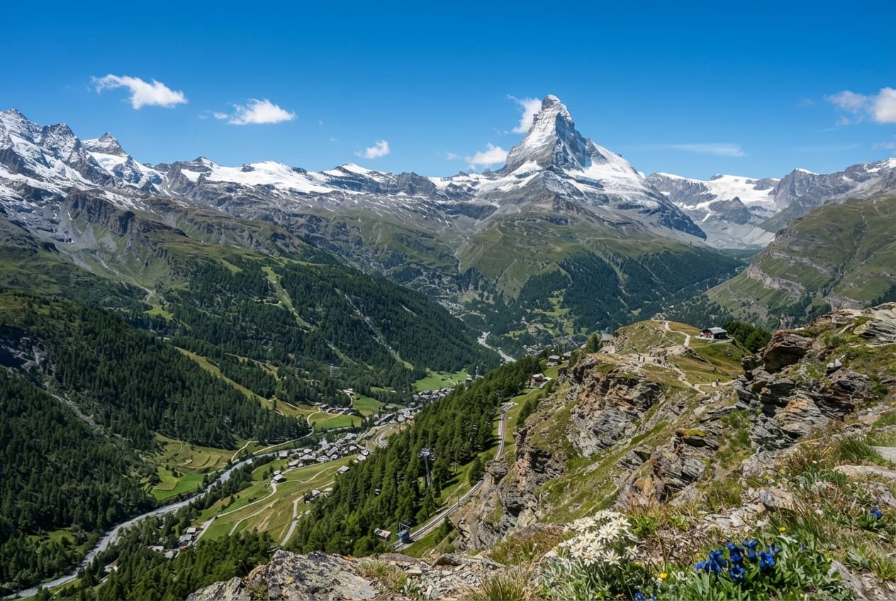 Valais Alps Disaster: Hiker Falls 200 Meters to Death While Navigating Unguided Alpine Trail Valais Alps Disaster: Hiker Falls 200 Meters to Death While Navigating Unguided Alpine Trail