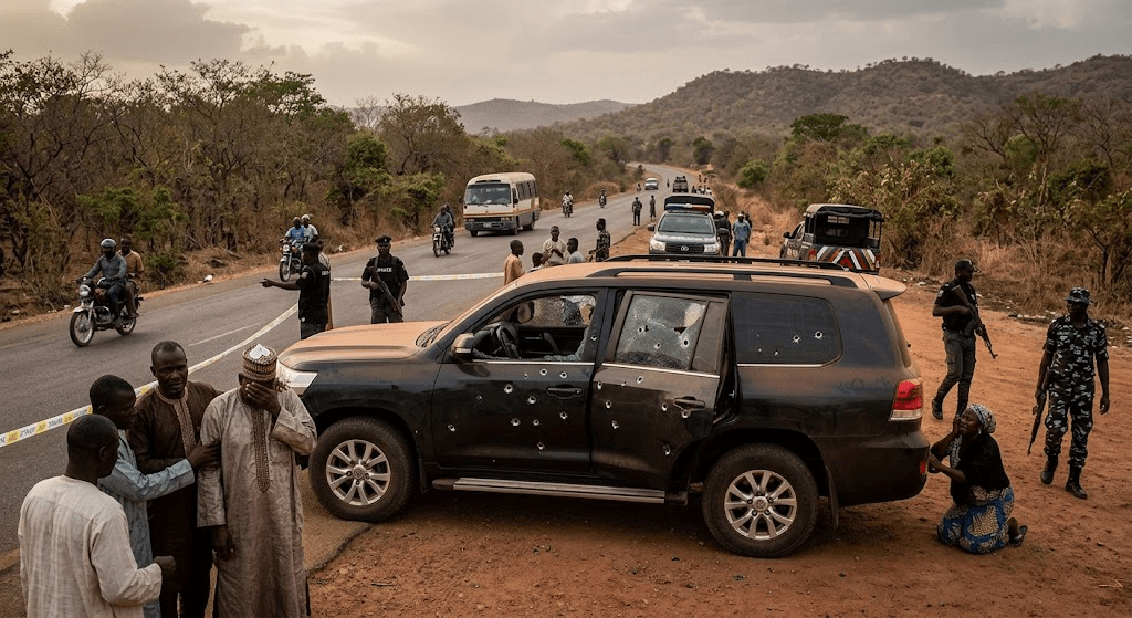 Tragedy in Zamfara: Bandits Ambush Former Zurmi LGA Chairman’s Vehicle, Killing Passenger Tragedy in Zamfara: Bandits Ambush Former Zurmi LGA Chairman’s Vehicle, Killing Passenger