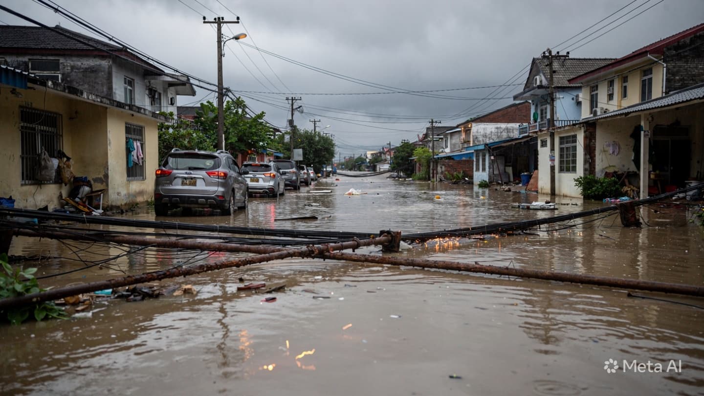 Tropical Storm Maysak Hits Hainan: Power Grids Fail as Residents Face Dangerous Storm Conditions Tropical Storm Maysak Hits Hainan: Power Grids Fail as Residents Face Dangerous Storm Conditions