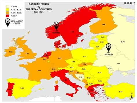 EU Petrol Prices Hit Record €2.10 per Litre on September 28 EU Petrol Prices Hit Record €2.10 per Litre on September 28