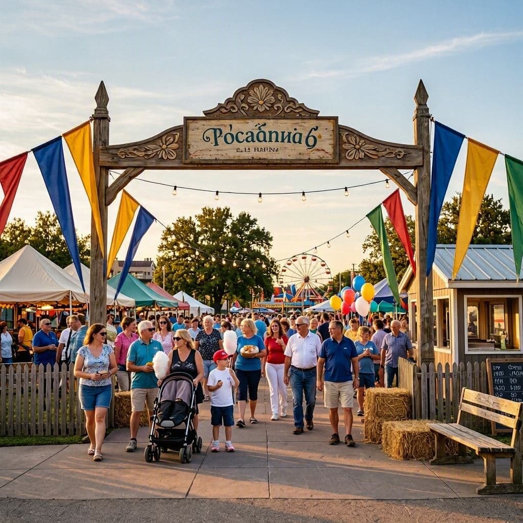 The fairground becomes a site of serious dialogue. The fairground becomes a site of serious dialogue.