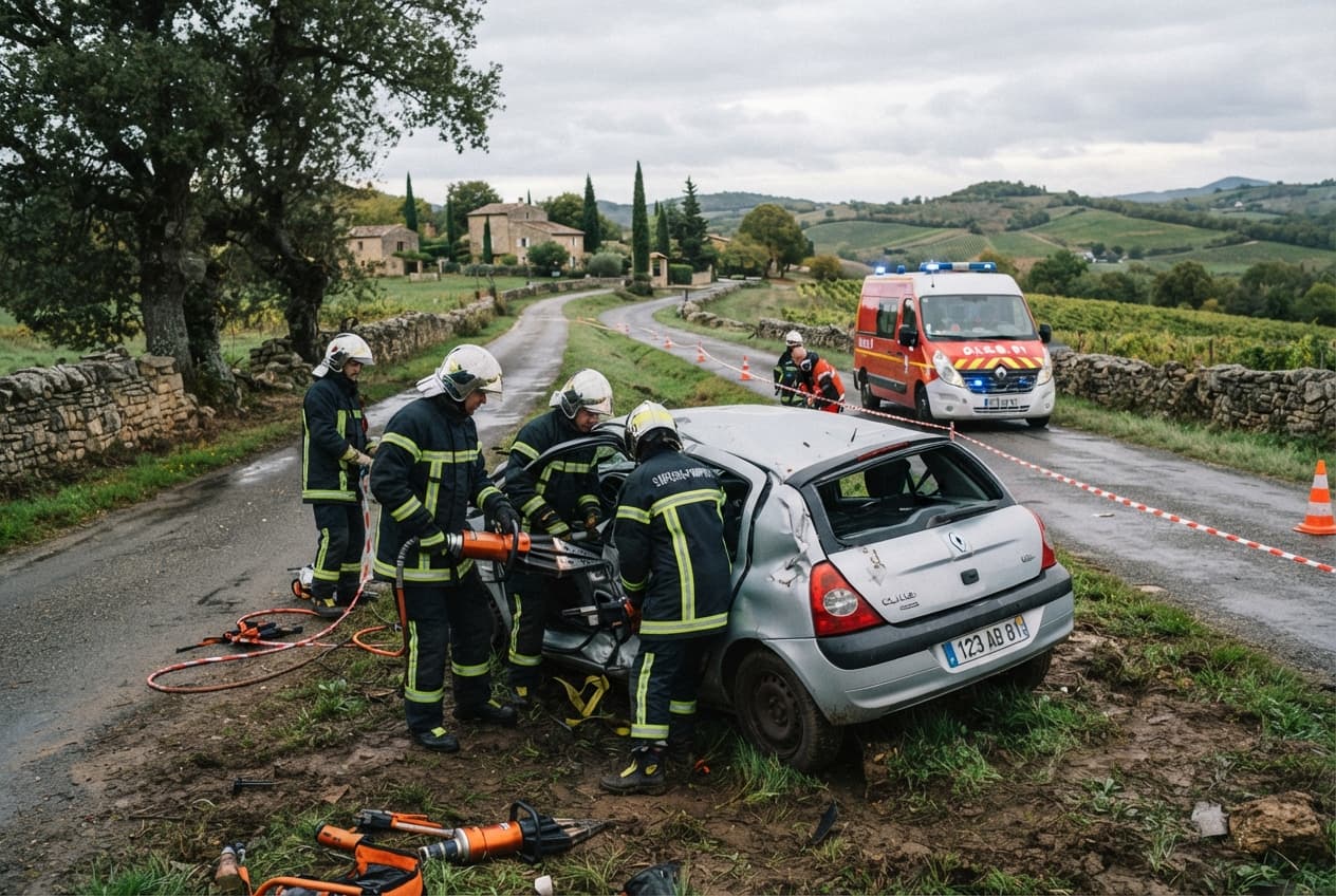 Violent Collision in Puylaurens: 75-Year-Old Woman Critically Injured in Severe Two-Car Crash Violent Collision in Puylaurens: 75-Year-Old Woman Critically Injured in Severe Two-Car Crash