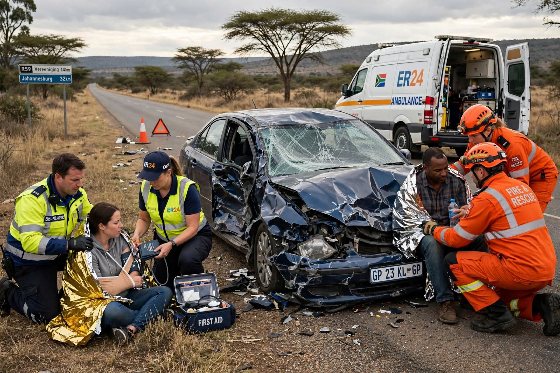 KwaMashu M25 Traffic Incident: Multi-Vehicle Collision Leaves Multiple Occupants Injured In Durban KwaMashu M25 Traffic Incident: Multi-Vehicle Collision Leaves Multiple Occupants Injured In Durban