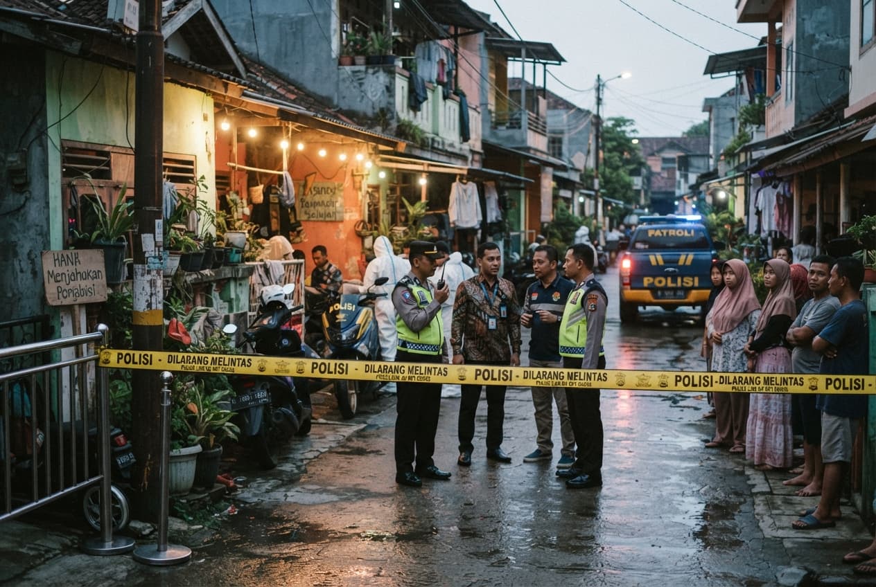 Slum Residential Explosion Tragedies: Gas Cylinder Blast in Jakarta Kills Four Family Members Slum Residential Explosion Tragedies: Gas Cylinder Blast in Jakarta Kills Four Family Members