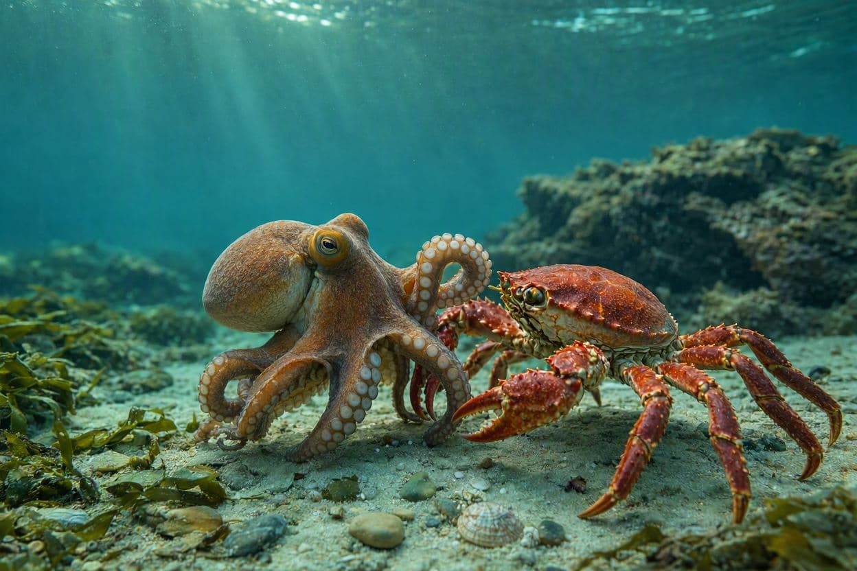 Predators Released: The Octopus Strategy for Ecological Balance Predators Released: The Octopus Strategy for Ecological Balance