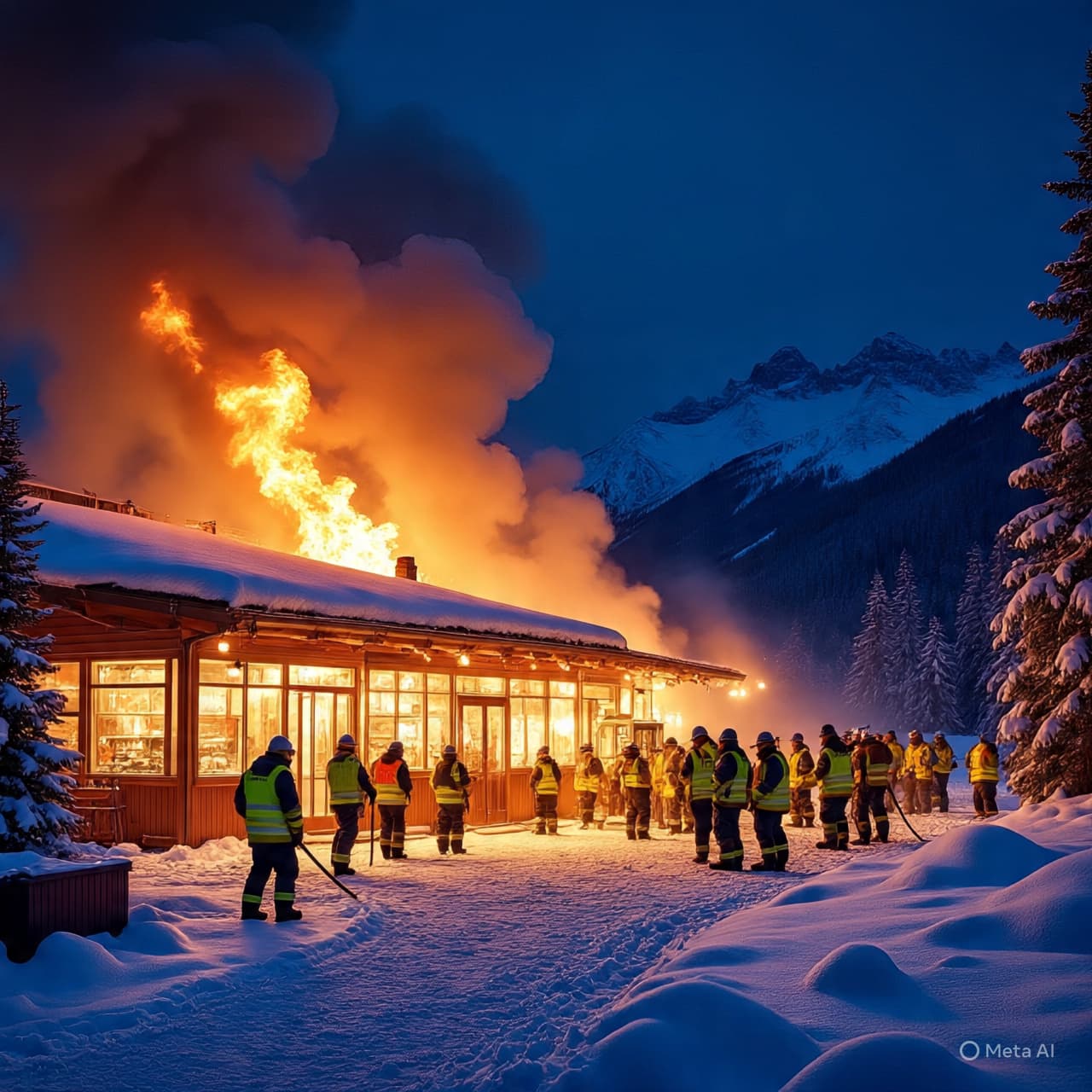 Whispers of Warmth, A Flash of Tragedy: The Midnight Blaze in Crans-Montana Whispers of Warmth, A Flash of Tragedy: The Midnight Blaze in Crans-Montana