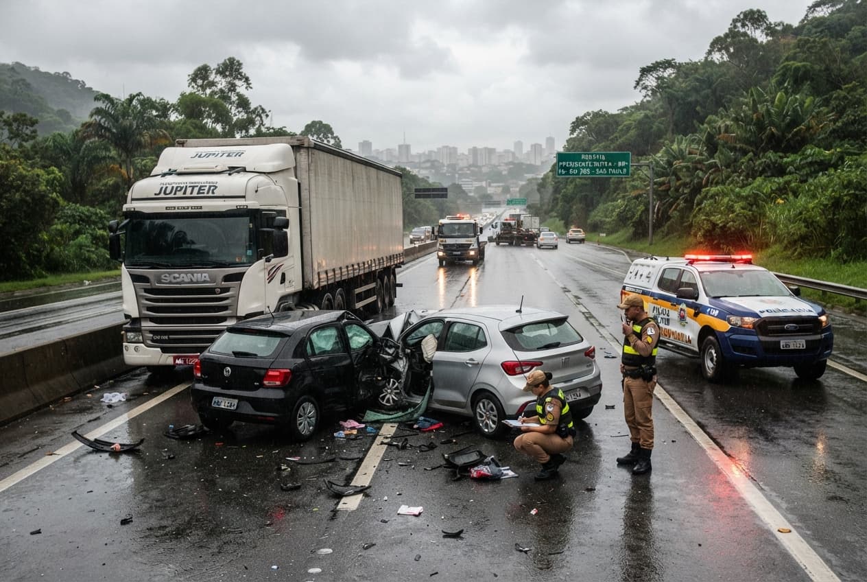 Highway Collision Tragedy: Five Dead After Multiple Vehicles Crash Near Sao Paulo Interstate Highway Collision Tragedy: Five Dead After Multiple Vehicles Crash Near Sao Paulo Interstate